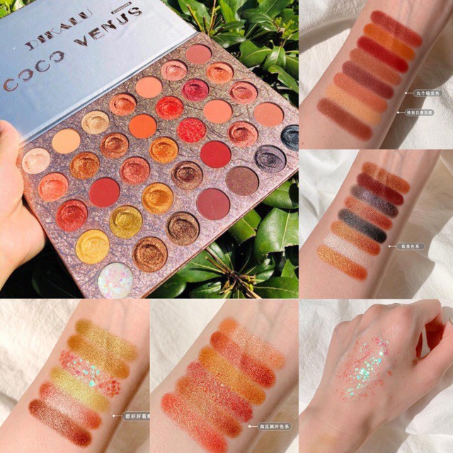 Bảng phấn măt 35 ô DIKALU Coco Venus