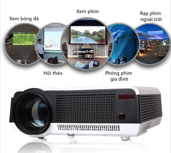 Máy chiếu LED BullPro HD 720P BP500+