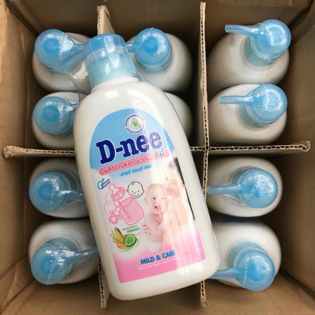 Nước rửa bình sửa, rửa rau củ quả Dnee chai 500ml (PHÂN PHỐI ĐẠI THỊNH)