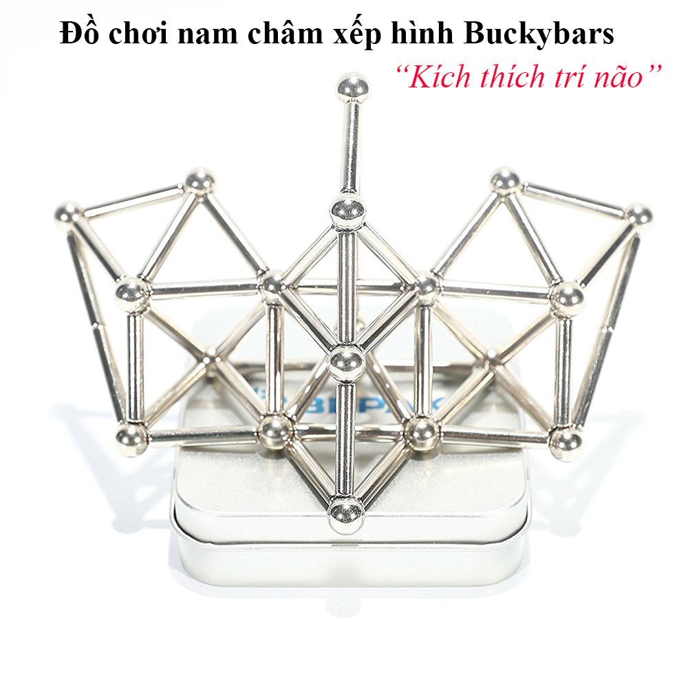 Bucky Bars Bi và thanh nam châm xếp hình sáng tạo,Hộp bi nam châm, Bucky Bars Bi và Thanh Nam Châm Xếp Hình Sáng Tạo, Thư Giãn, Phát Triển Trí Tuệ. Bộ xếp hình được yêu thích hiện nay. BH uy tín 1 đổi 1 tại Lamy Store