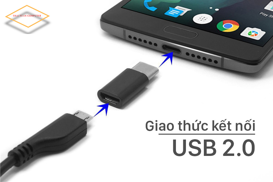 [HCM]Đầu chuyển từ cổng Micro USB 2.0 sang USB 3.1 Type C