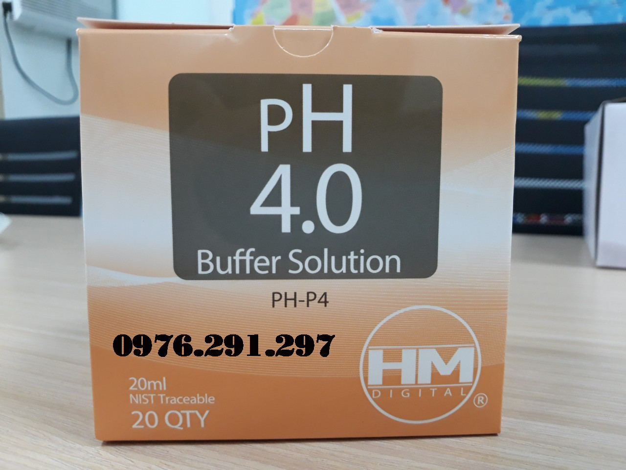 [HCM]Gói dung dịch PH4 - Dung dịch chuẩn PH4