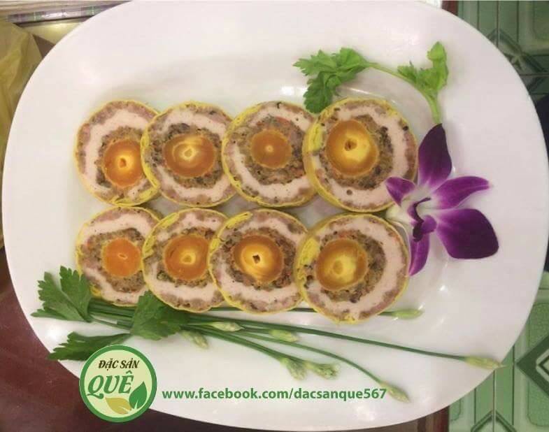 CHẢ HOA TRỨNG MUỐI 500GR