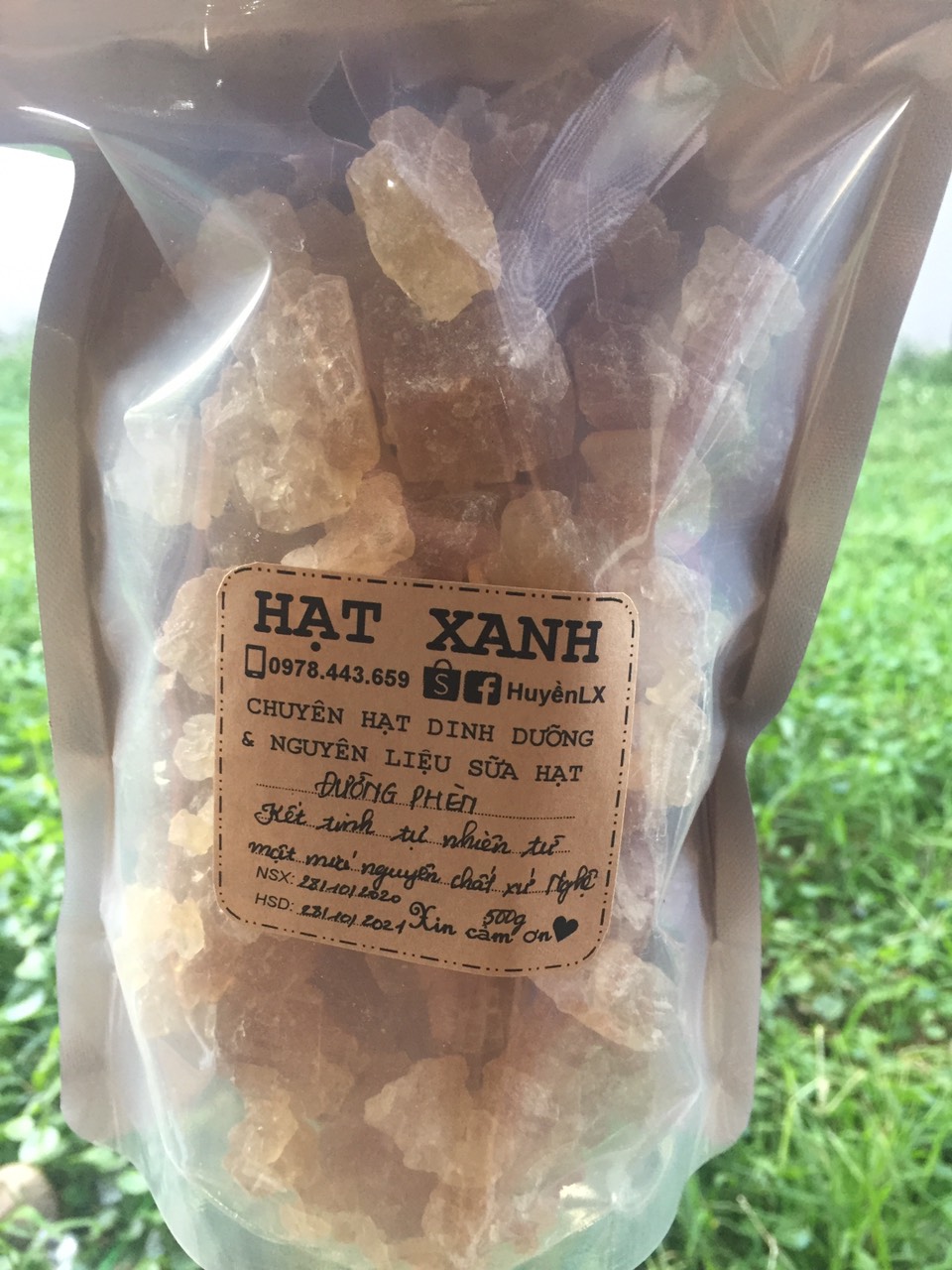 Đường phèn già (Kết tinh tự nhiên từ mật mía) 1kg