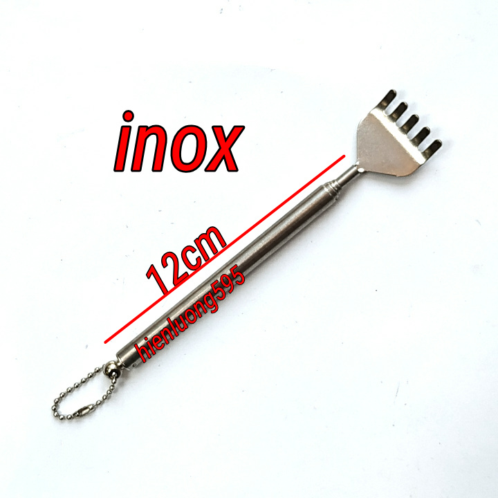 Cây gãi lưng inox có thể thu gọn