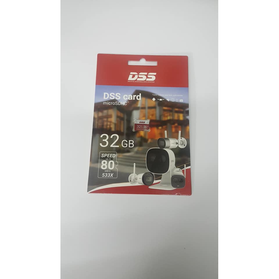 Thẻ Nhớ MicroSD 32G DSS - Thẻ Nhớ Chuyên Dụng Camera