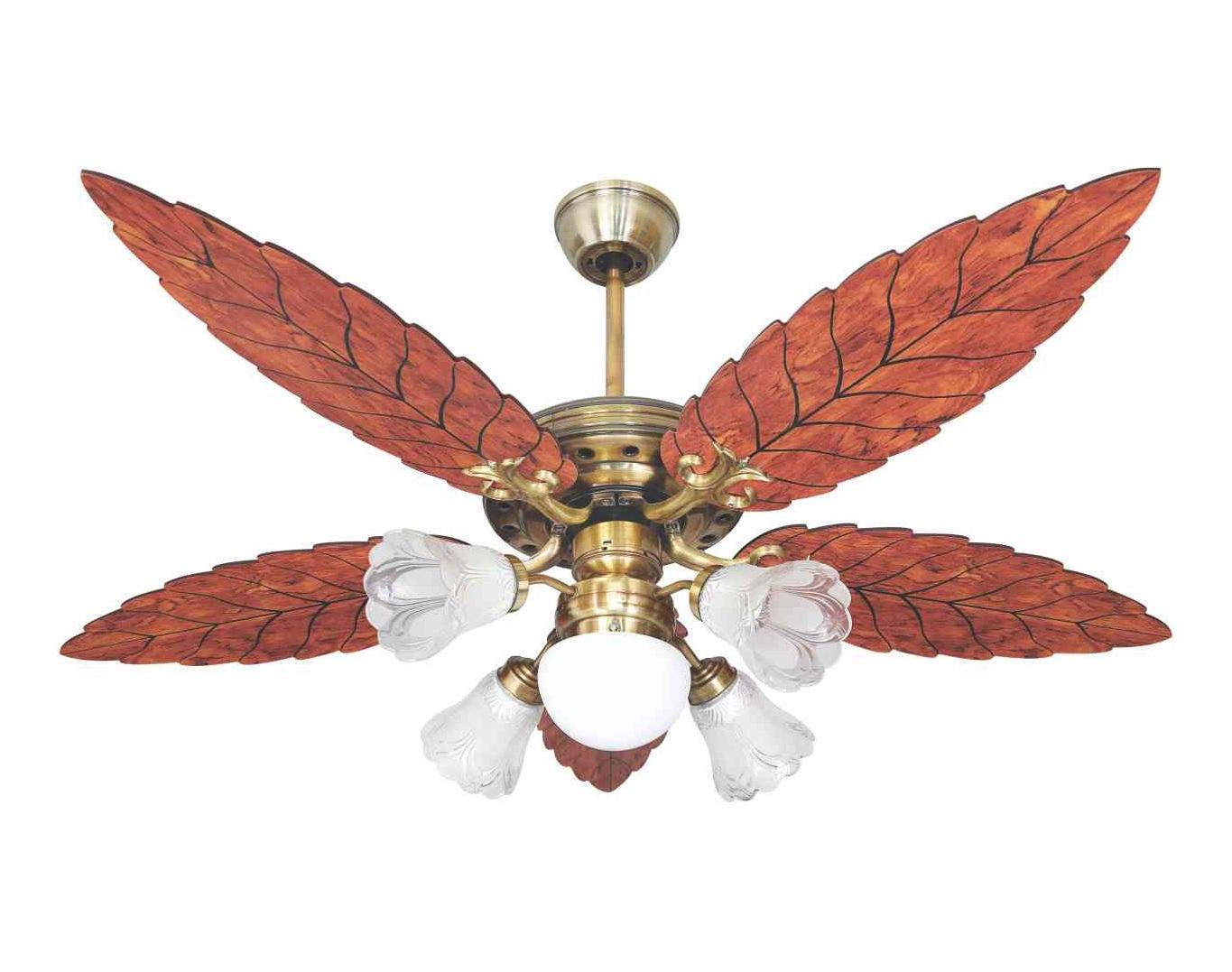 QUẠT TRẦN ĐÈN CÁNH GỖ KIM THUẬN PHONG BT508 (Hàng chính hãng)