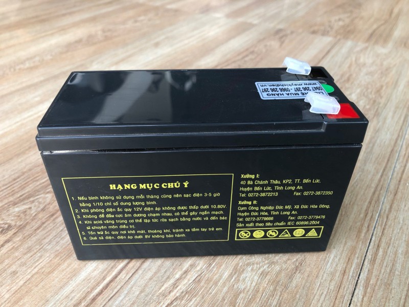 [HCM]Ắc quy Long 12V - 9A dùng cho lưu điện UPS