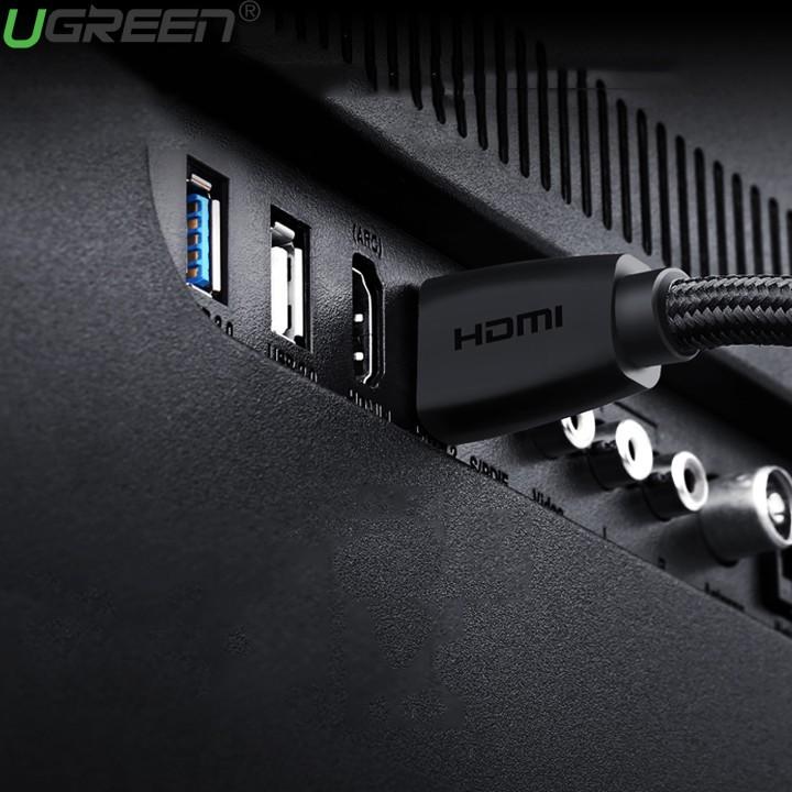 Cáp HDMI 2.0 Ugreen 40414 dài 10m - Hàng Chính Hãng