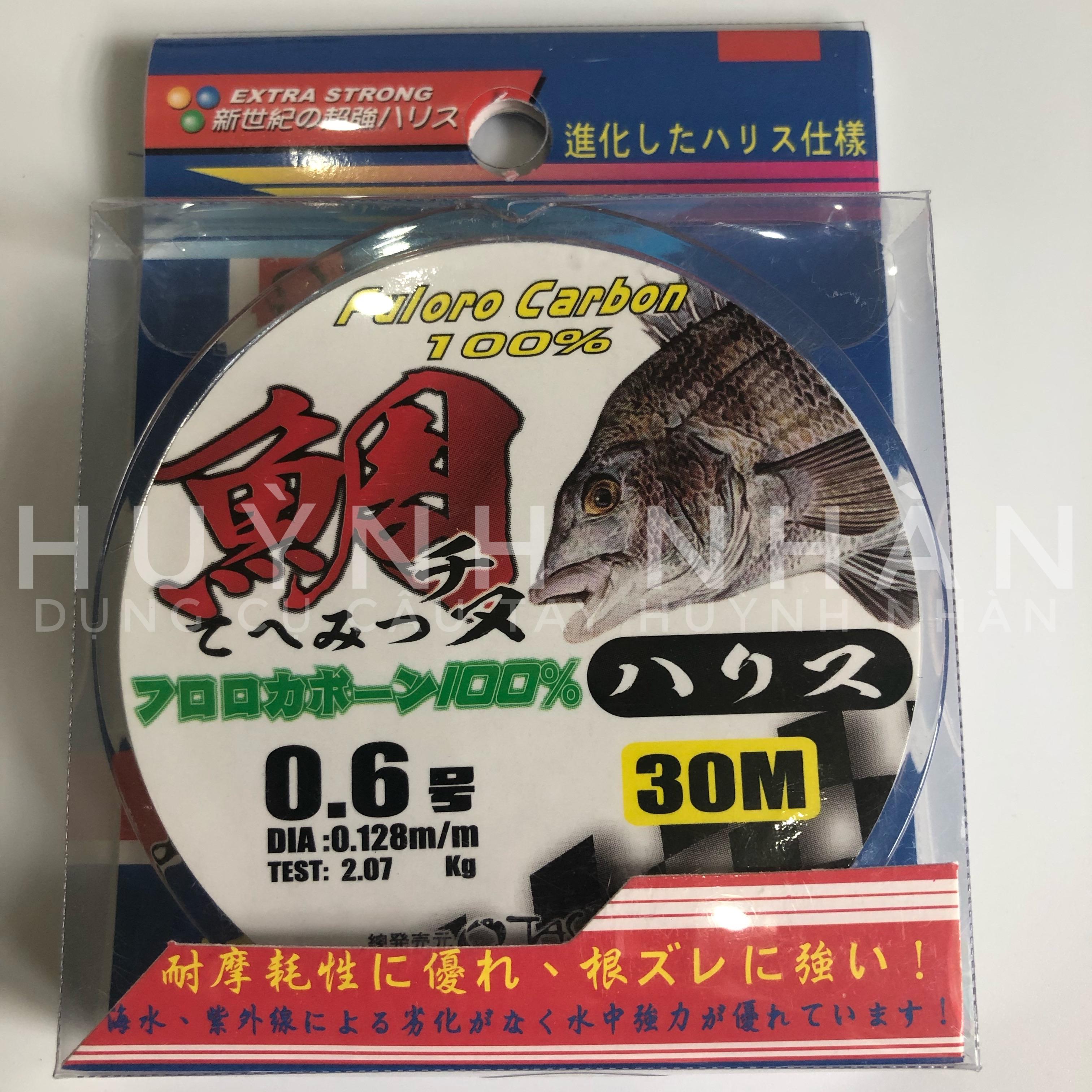 Dây cước buộc thẻo Tasayan 30m Fluorocarbon 100%