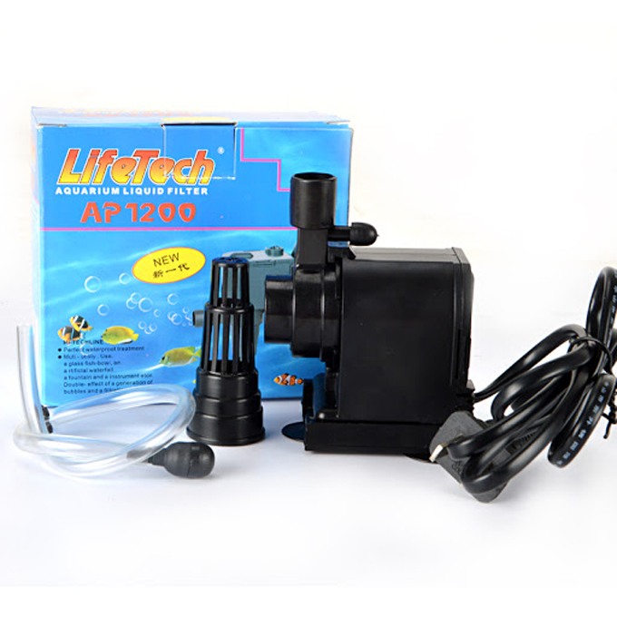 Máy bơm LifeTech AP1200 cho bể cá mini gia đình lắp đặt ngay
