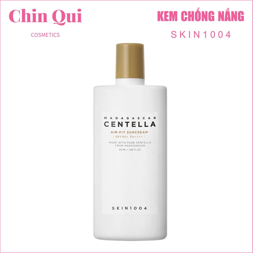 Kem Chống Nắng Skin1004 Chiết Xuất Rau Má SPF50+ PA++++ 50ml Madagascar Centella Air-Fit Suncream