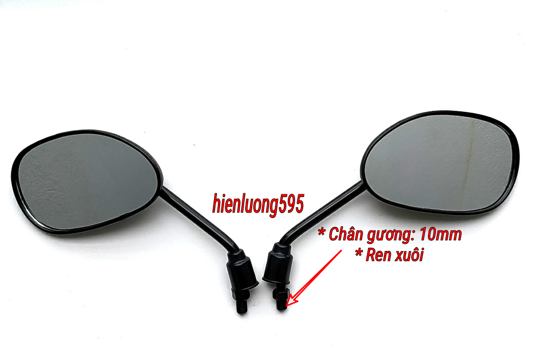 Gương xe máy lắp cho xe Honda Wave các loại, Lead 125, Airblade các đời, Vision các đời, Future, Click (01 cặp)
