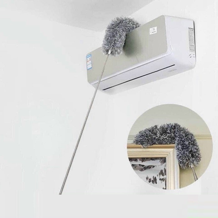 Chổi lông quét bụi cao cấp - Chổi lông gập 90 độ