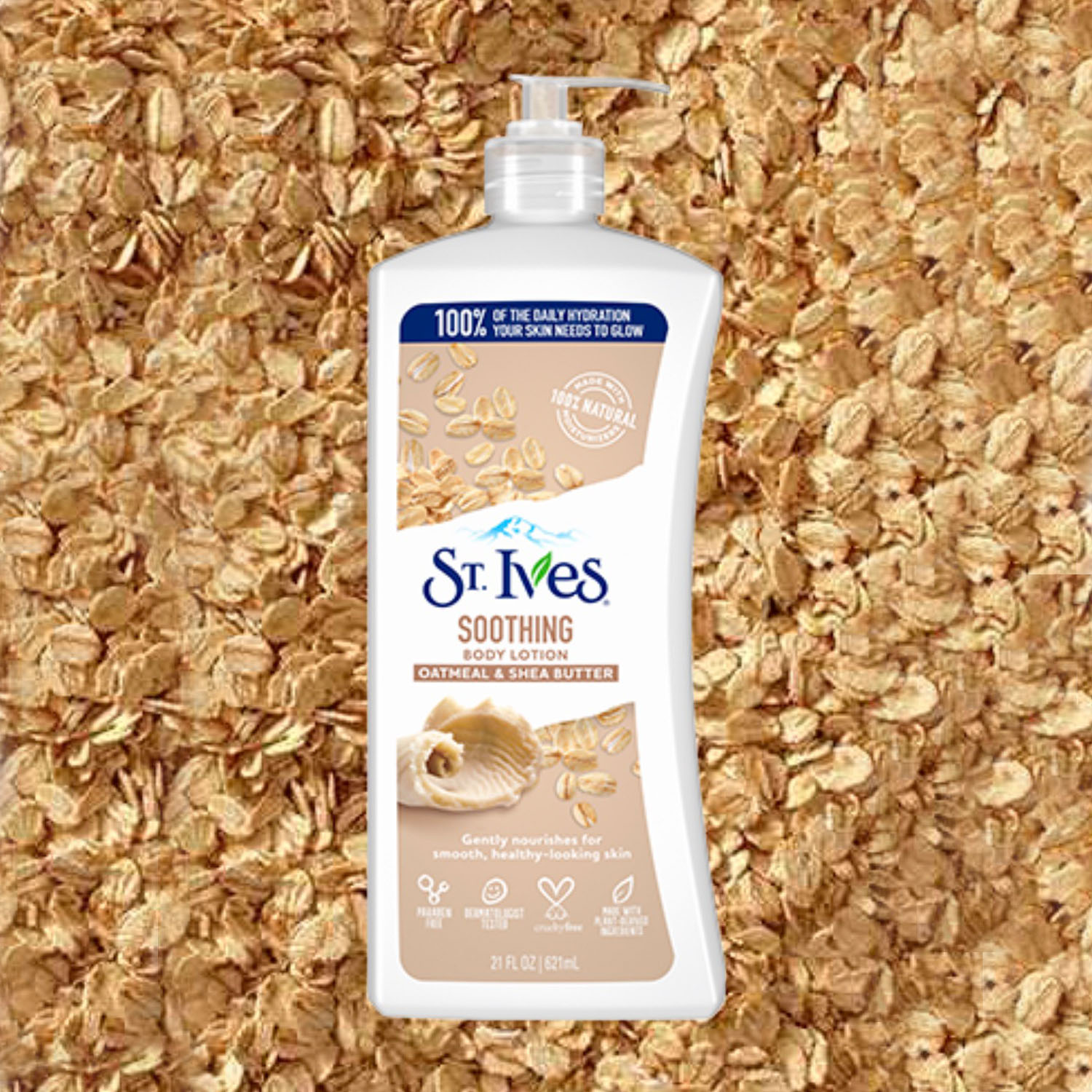 [HCM]Sữa Dưỡng Thể St.Ives Yến Mạch Và Bơ (621ml)