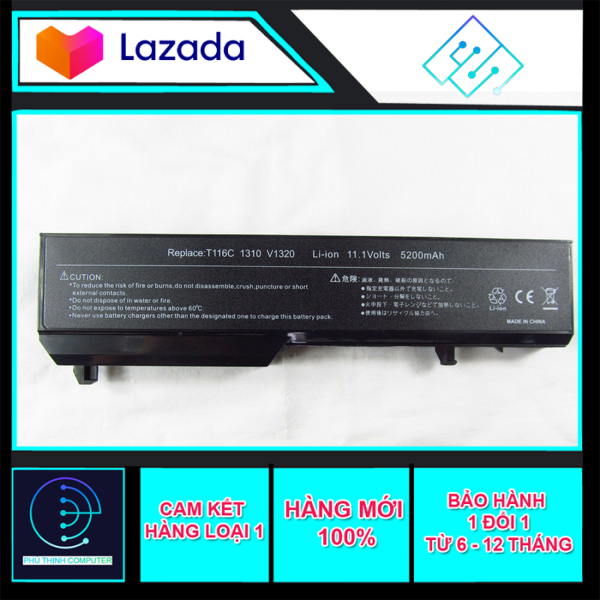 Pin cho laptop dell vostro 1310 1320 1510 1520 2510