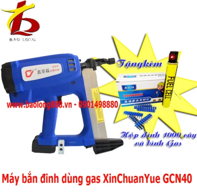 [HCM]Máy bắn đinh bê tông ( súng bắn đinh ) dùng Gas XIN CHUAN YUE GCN40