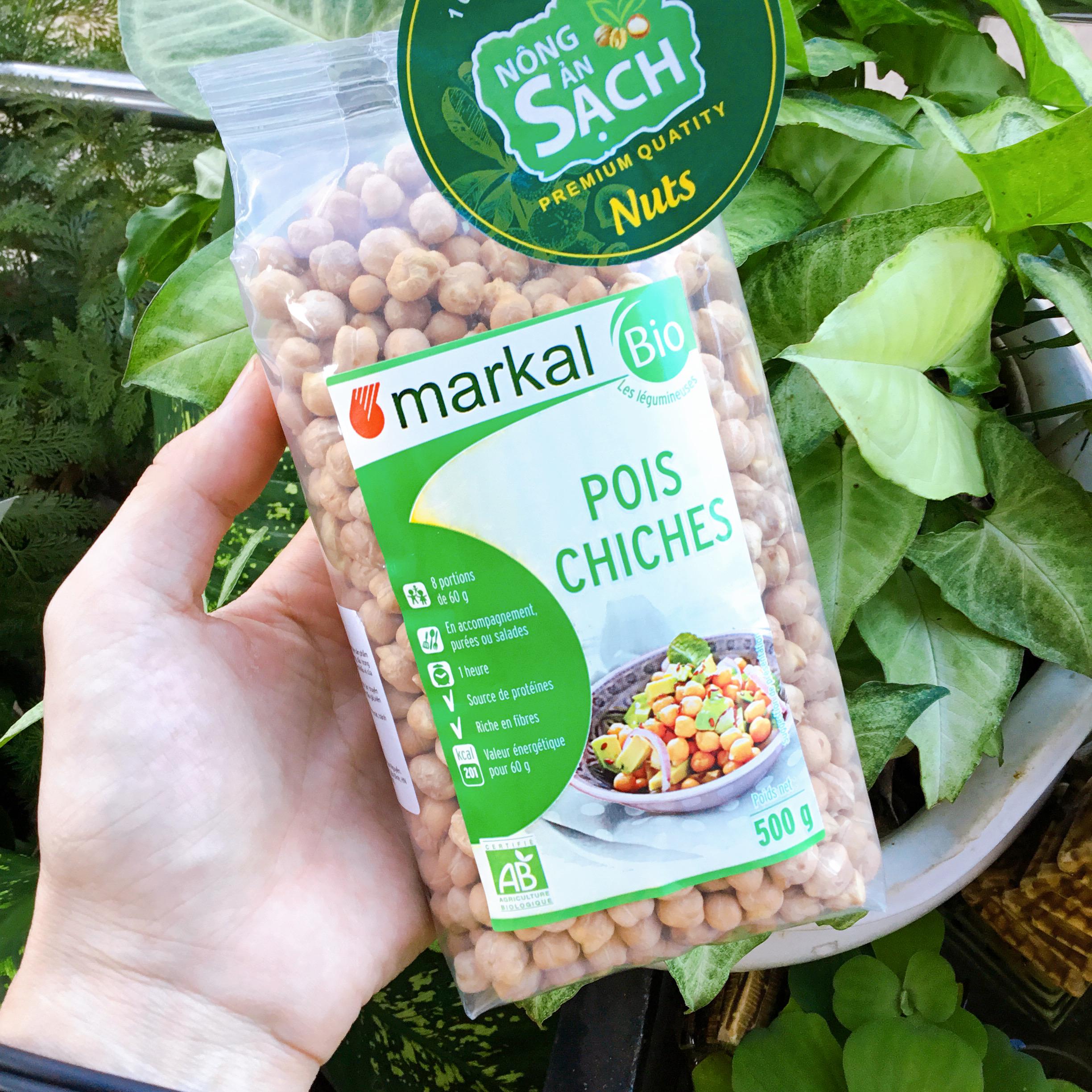 500g Đậu Gà Hữu Cơ Cao Cấp Markal