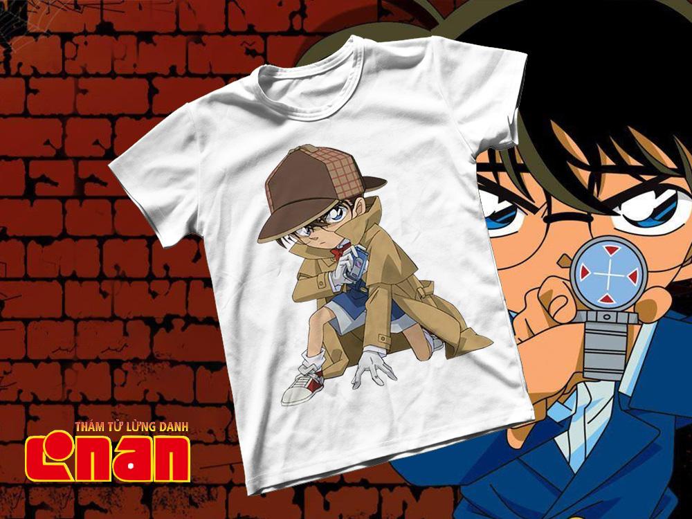 Áo thun Cotton Unisex - Anime - Conan - Thám tử lừng danh conan