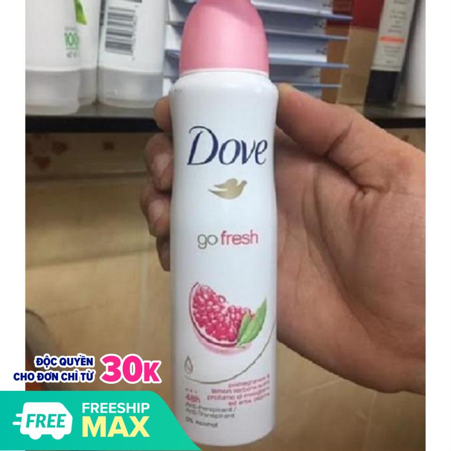 Xịt khử mùi Dove 150ml - LỰU