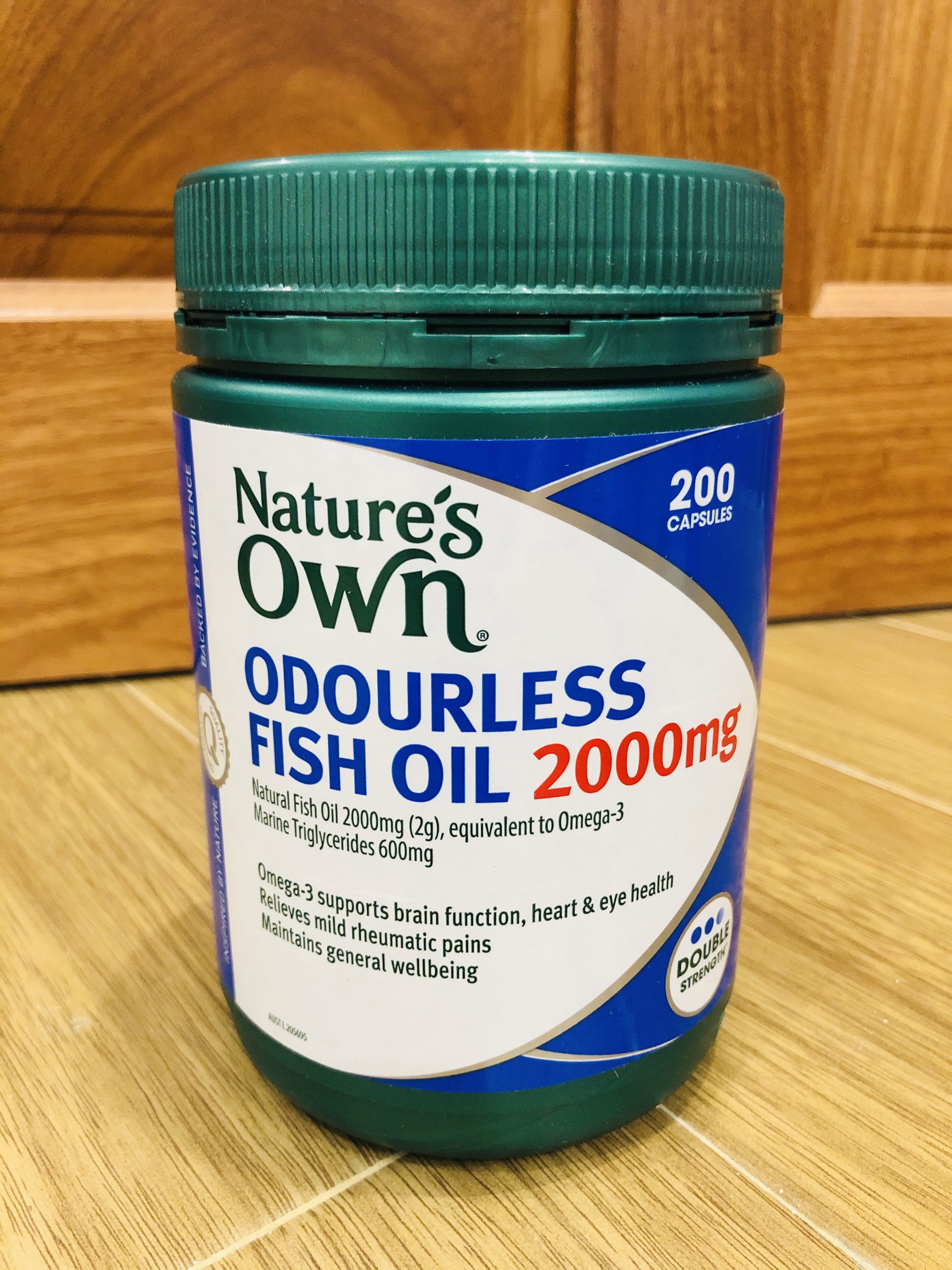 Dầu Cá Nature's Own Odourless Fish Oil 2000 mg - 200 Tablet