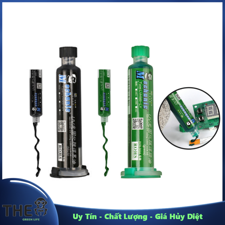 Keo Uv Xanh ,Uv Đen Mechanic Chống LEM MASS Chạm MASS Bo Mạch Cố Định Dây Câu - Uy Tín ,Chất Lượng ,Giá Hủy Diệt