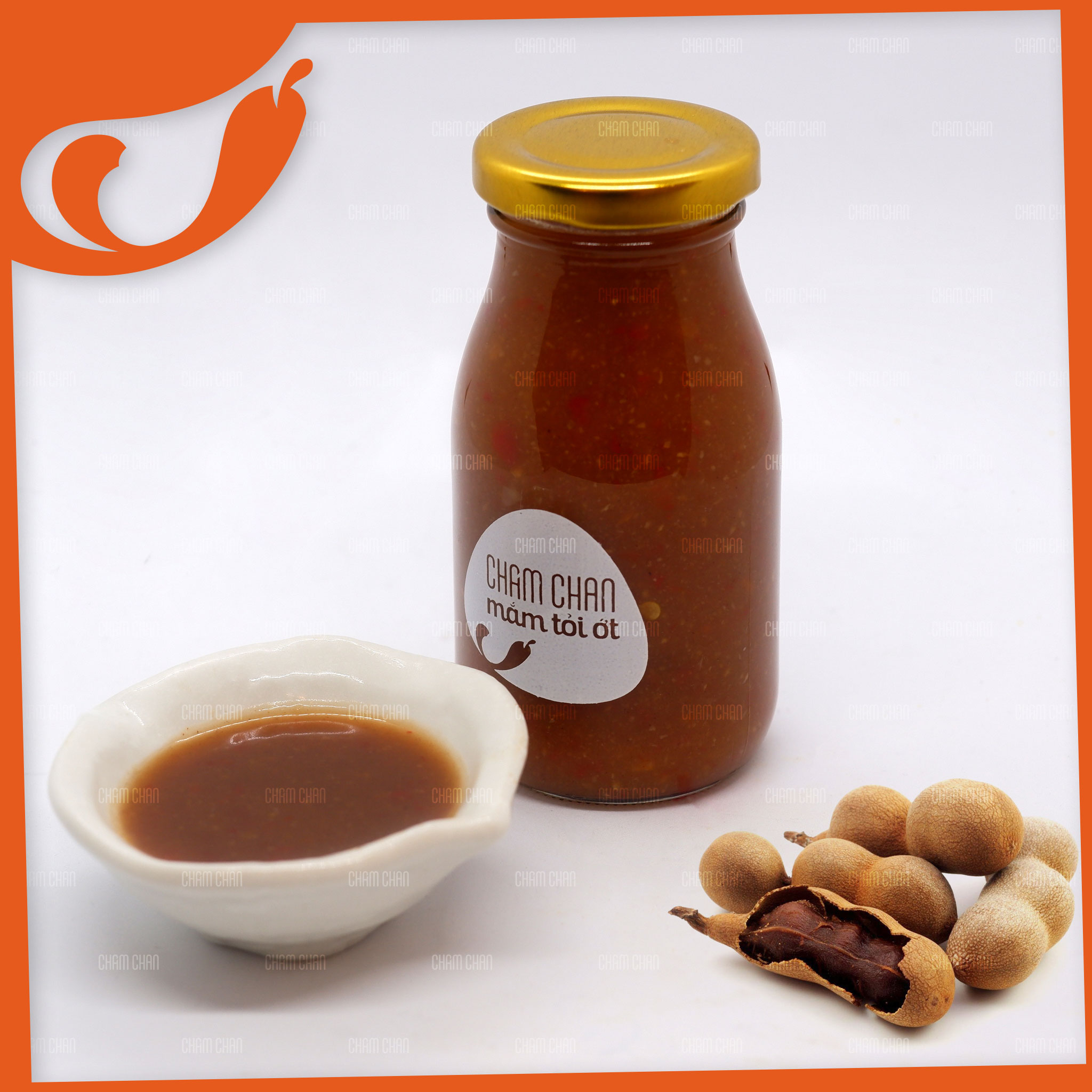 [HCM]Sốt Mắm Me Chấm Chan - Chai 200ml / Cay Đó