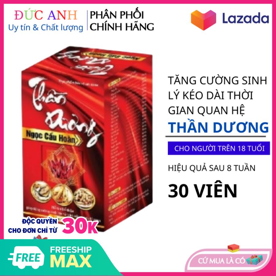 Tăng cường sinh lý nam giới Thần Dương Ngọc Cẩu Hoàn hộp 30 viên