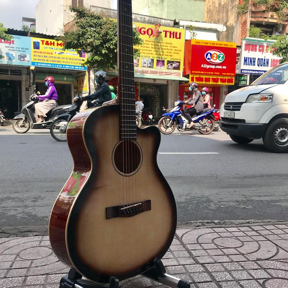 [HCM]Đàn Guitar Acoustic ET-01SV Giá Hủy Diệt (kèm phụ kiện trị giá 249k)