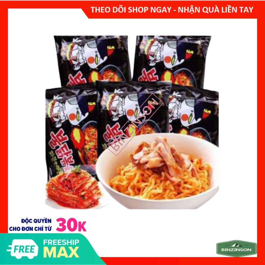 [HCM]Mì khô gà cay Samyang vị truyền thống [ COMBO 5 GÓI ] Hàn Quốc Loại Ngon - BINZINSON