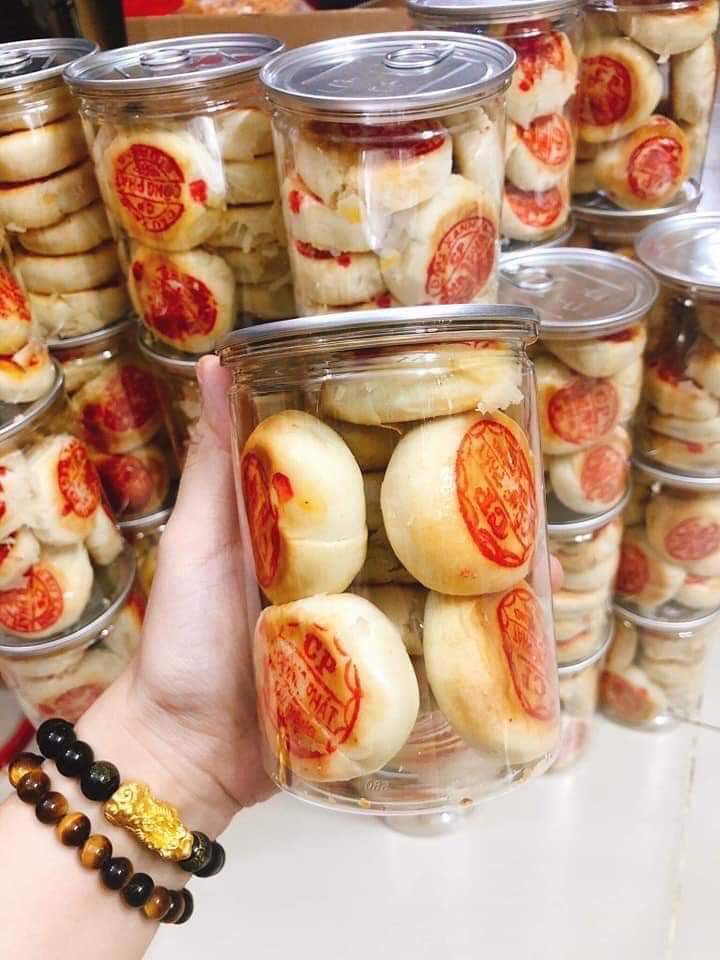 BÁNH PÍA CÔNG PHÁT MINI TRỨNG MUỐI 10 cái (khoai môn sầu riêng + đậu xanh sầu riêng)