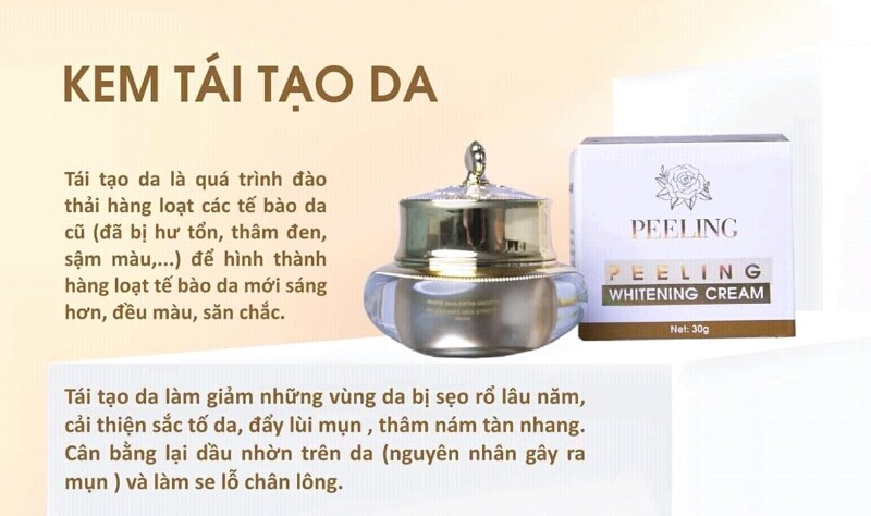 [HCM]Kem Peeling Tái Tạo Da Mặt