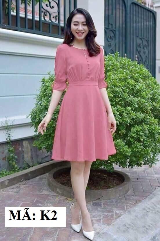 [HCM]ĐẦM XÒE PHỐI NÚT BỌC K2