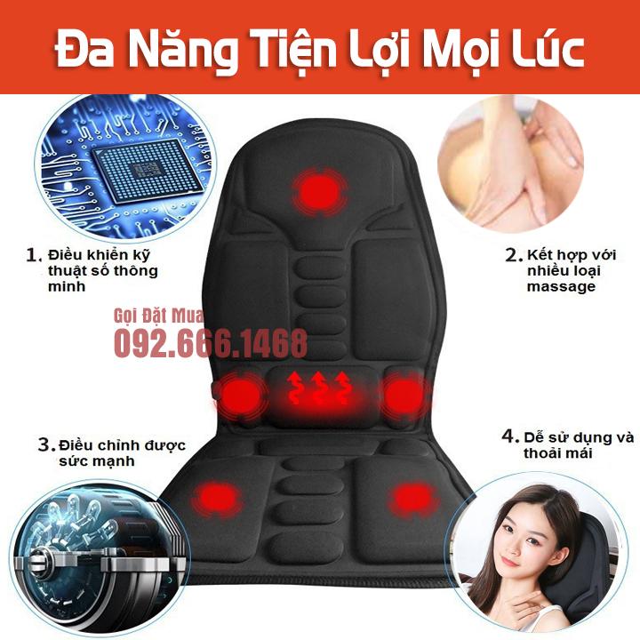 Đệm Mát Xa Toàn Thân Đa Năng Nệm Massage