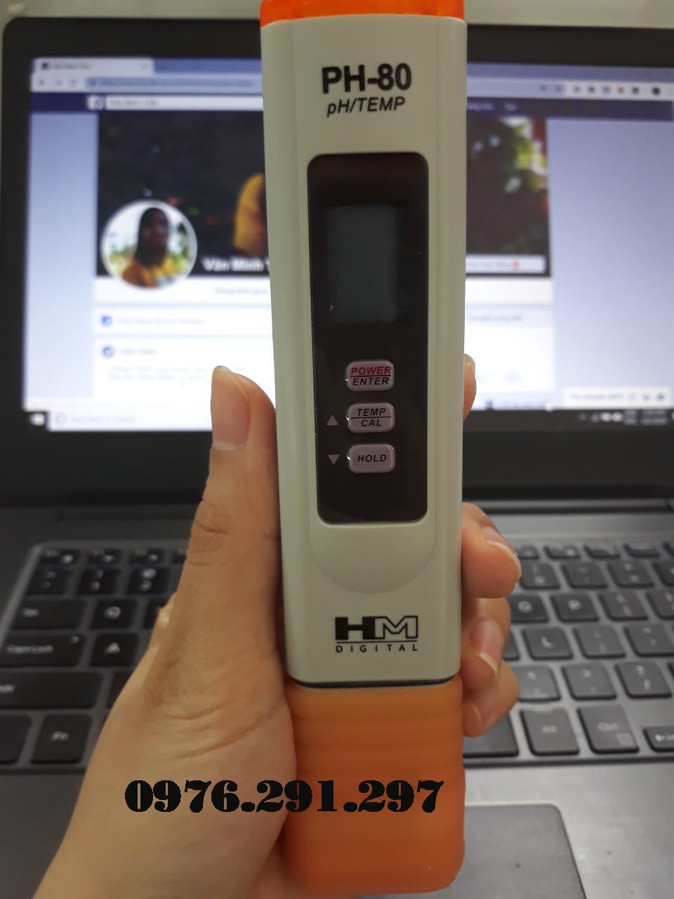 [HCM]Bút đo PH nước - PH80 HMD - Mỹ