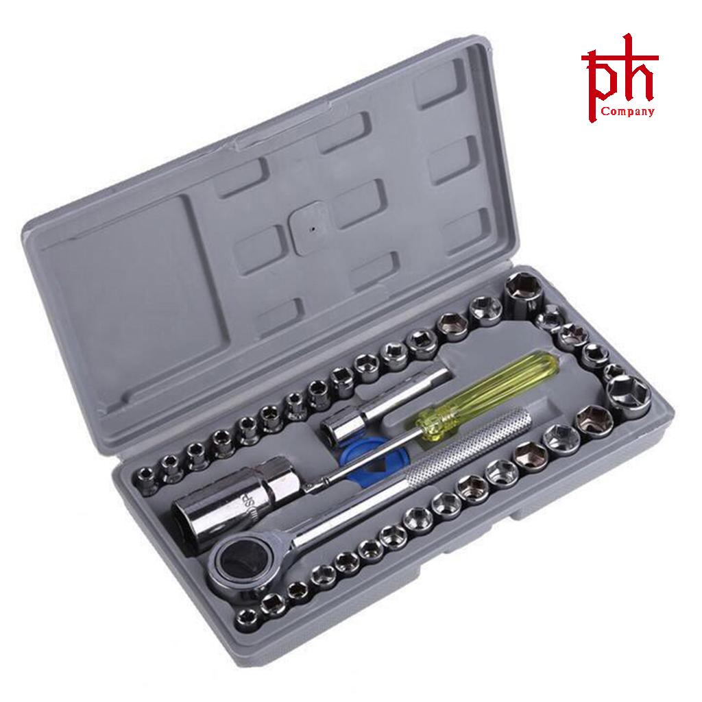 [HCM]Bộ Dụng Cụ Sửa Chữa Cầm Tay 40 Món Đa Năng