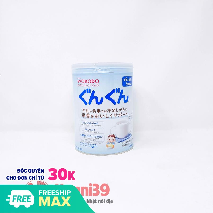 [HCM]Sữa Wakodo Follow-up số 9 830g (9 - 36 tháng)