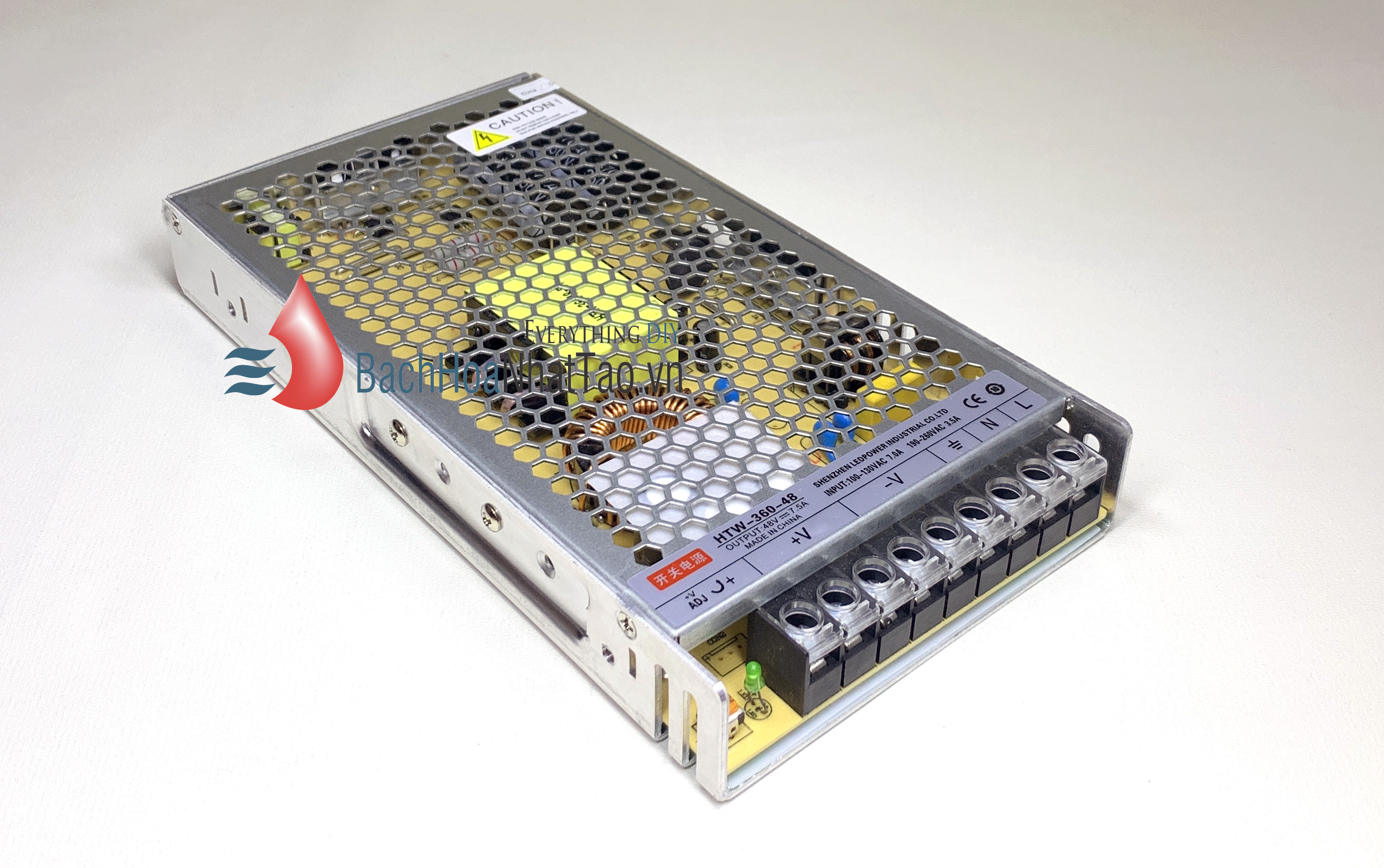 Nguồn tổ ong 48V 7.5A 360W mới 100%
