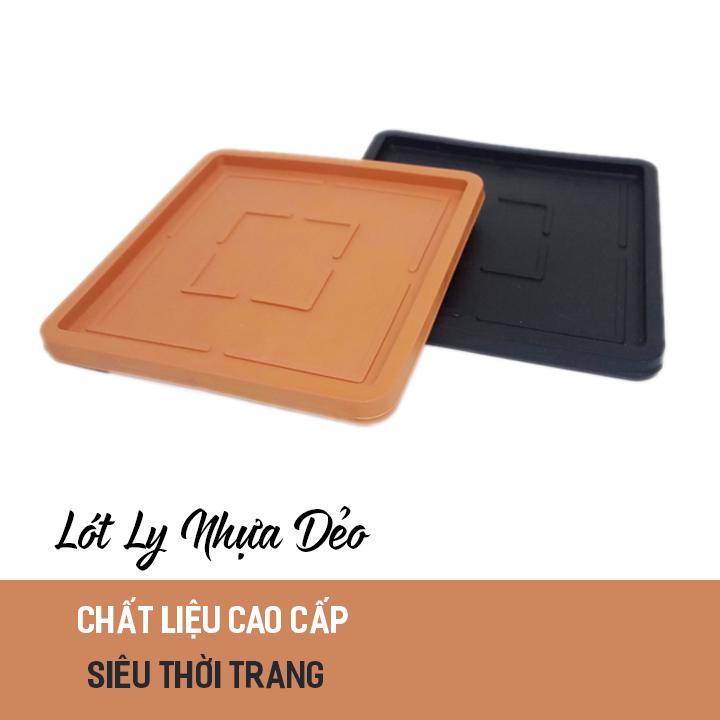 Bộ 5 miếng đế lót ly vuông Rico