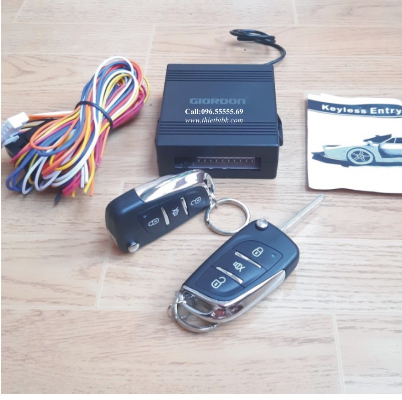 Khóa cửa ô tô từ xa - Khóa cửa ô tô 12V G6213