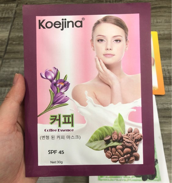 Koejina Tắm Trắng Mặt Và Cổ 30g
