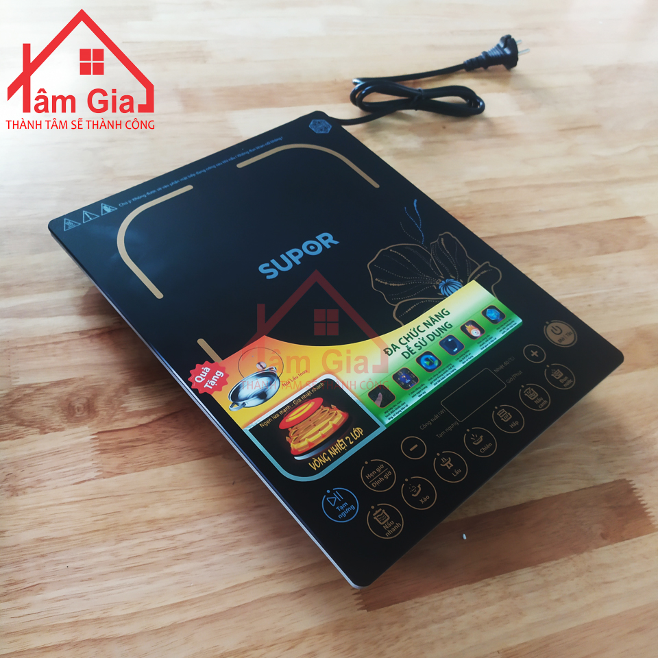 Bếp Từ Đơn SUPOR SDHCB45VN-210 - Tâm Gia - [Hàng Chính Hãng Supor] [Bảo hành chính hãng toàn quốc]