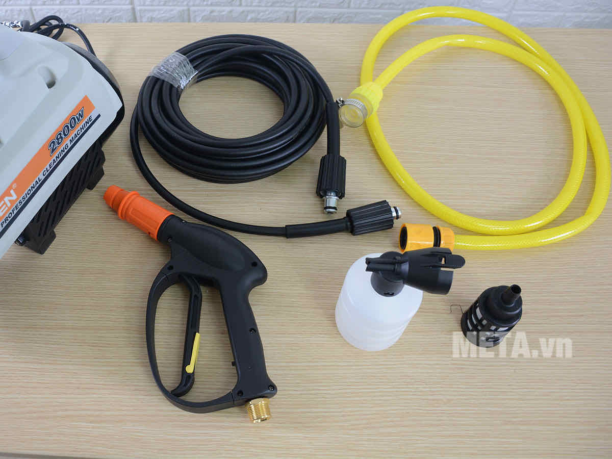 Máy rửa xe Ergen 6728 có chỉnh áp