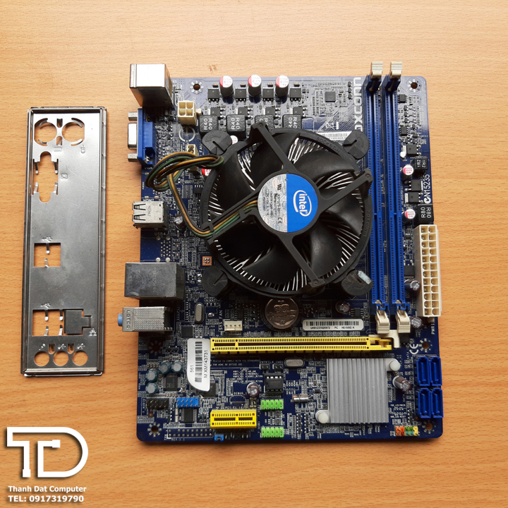 Combo main Foxconn H61 + CPU G2030 + Ram 4GB DDR3 tặng Fan