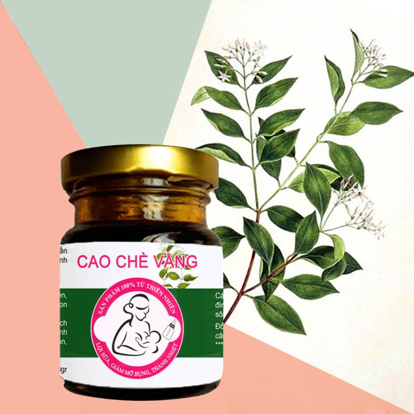 [HCM]Cao Trà Vằng Lợi Sữa Giảm Cân 100gr
