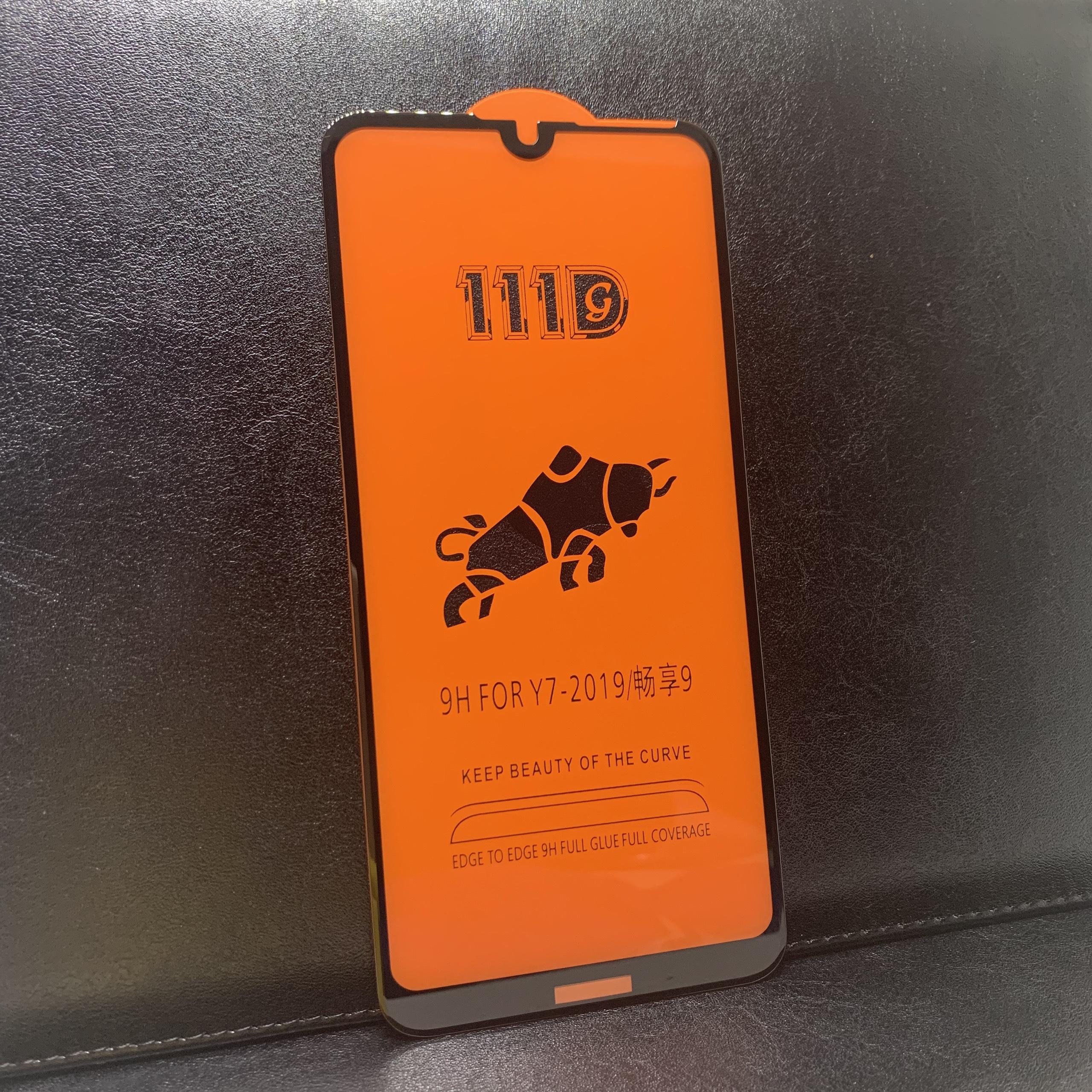 [HCM]Kính Cường Lực 111D Huawei Y7 Pro (2019) / Y7 (2019) / Y7 Prime (2019) Đen Full Keo Full màn hình