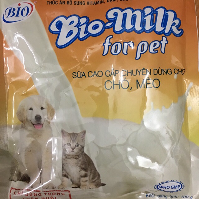 Sữa biomilk cho chó mèo 100gr