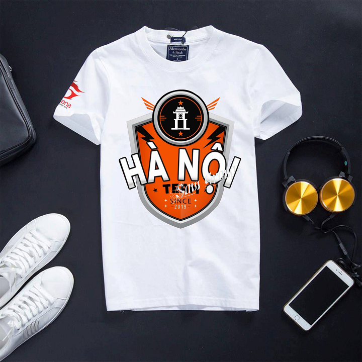 Áo Free Fire màu trắng chất cotton cực mát đội tuyển Team HN
