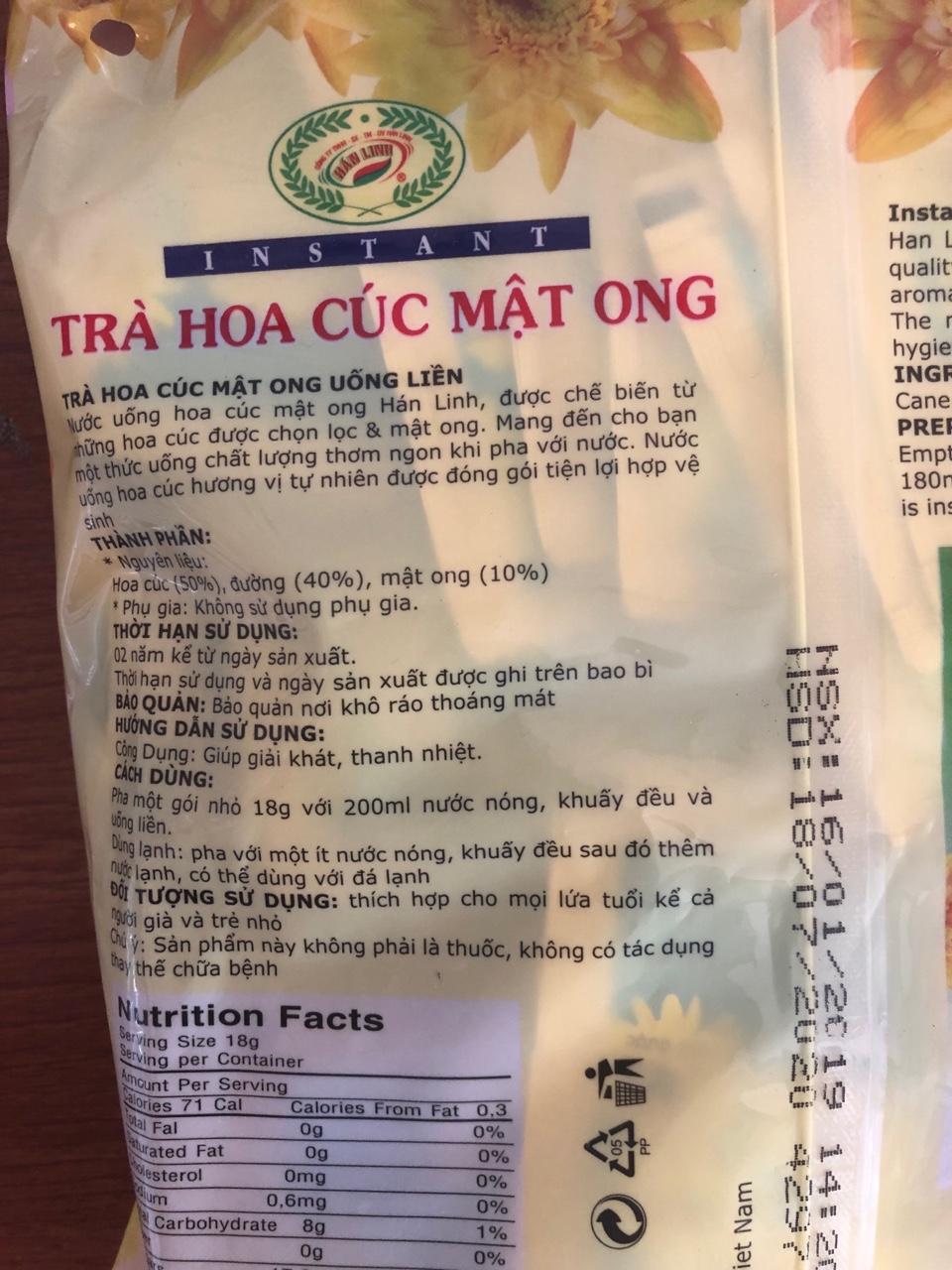 Trà Hoa Cúc Mật Ong Hoà Tan