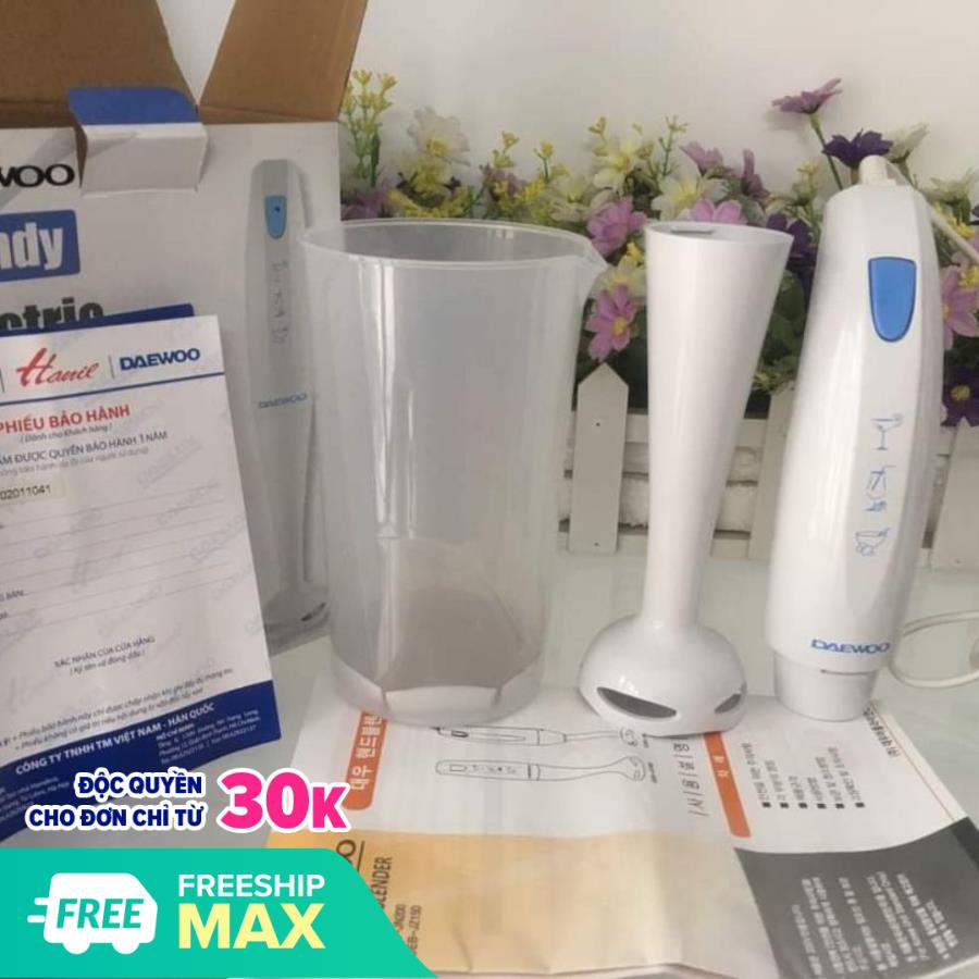 [HCM]Máy xay sinh tố cầm tay DAEWOO DEB-JZ150Giá chỉ 185k